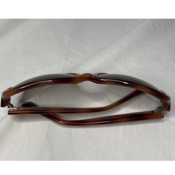 Cole Haan Brown Tortoise Wrap Sunglasses unisex - Picture 6 of 7